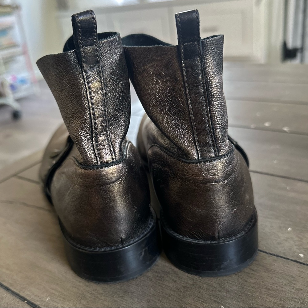 Johnston & Murphy Dark Brown Ankle Booties - Picture 5 of 10